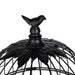 Park Hill Collection Scrollwork Birdcage Planters, Set of 2 – Black (view 16)