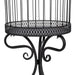 Park Hill Collection Scrollwork Birdcage Planters, Set of 2 – Black (view 18)