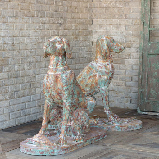 Park Hill Collection Manor Cast Iron Hound Pair, Set of 2 EAG80267 Park Hill Collection