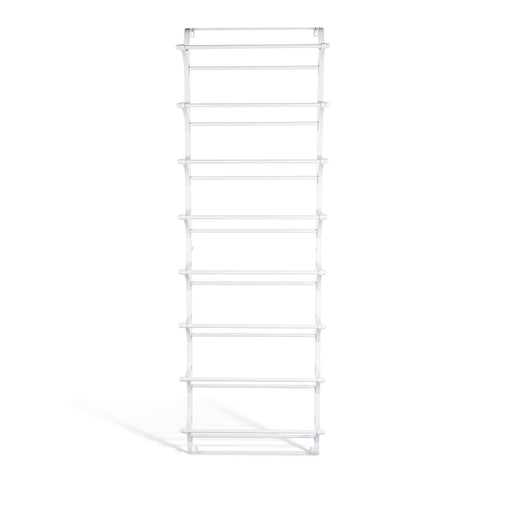 Park Hill Collection Metal Wall Display Rack, White