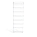 Park Hill Collection Metal Wall Display Rack, White