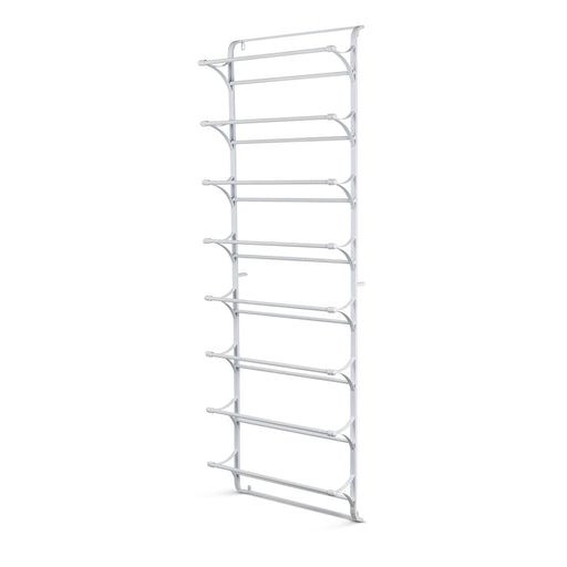 Park Hill Collection Metal Wall Display Rack, White (view 2)