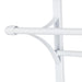 Park Hill Collection Metal Wall Display Rack, White (view 5)