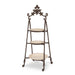 Park Hill Collection Acanthus Stoneware 3-Tier Server
