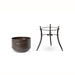 Park Hill Collection Lodge Portal Metal Stand and Pot, Short ECM20156 Park Hill Collection