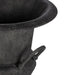 Park Hill Collection Fluted Metal Urn with Pedestal, 33" – Noir (view 11)