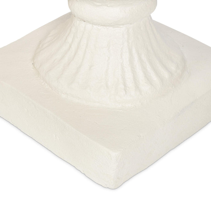 Park Hill Collection Tall Urn with Pedestal, 55.5"H – Aged Stone (view 5)