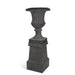 Park Hill Collection Tall Urn with Pedestal, 55.5"H – Soft White (view 10)