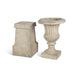 Park Hill Collection Tall Urn with Pedestal, 55.5"H – Soft White (view 12)