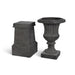 Park Hill Collection Tall Urn with Pedestal, 55.5"H – Noir (view 18)