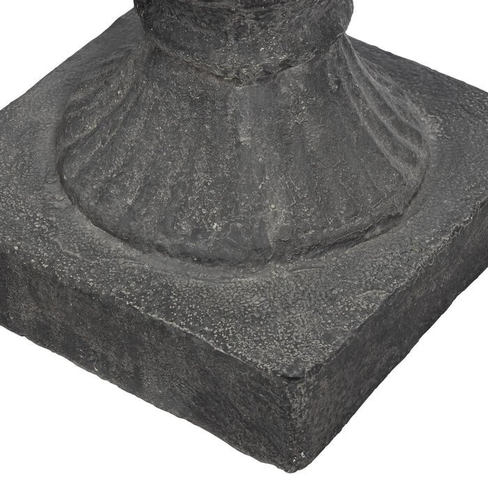 Park Hill Collection Tall Urn with Pedestal, 55.5"H – Noir (view 20)