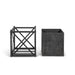 Park Hill Collection Small Metal Estate Planter, Noir (view 6)