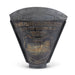 Park Hill Collection French Metal Picking Basket – Weathered Black