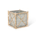 Metal Estate Planter, Large ECM80959 - front view