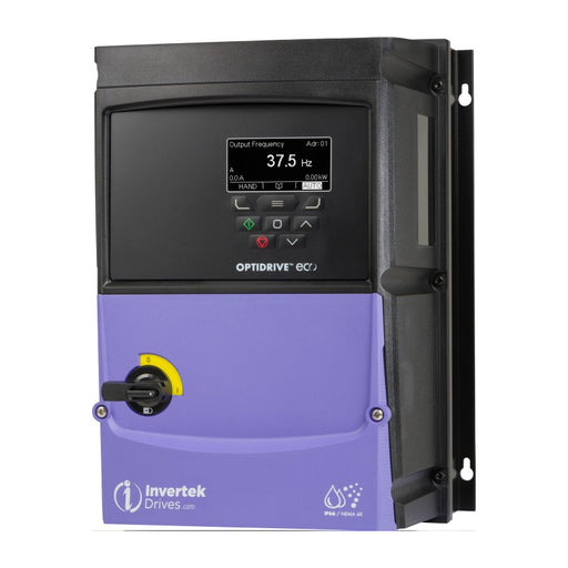Invertek OptiDrive™ Eco Low Harmonic 11 kW (15Hp),24A