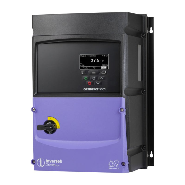Invertek OptiDrive™ Eco Low Harmonic 11 kW (15Hp),46A