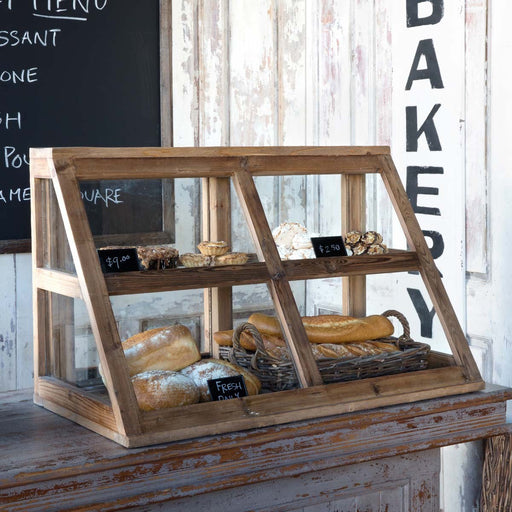 Park Hill Collection Park Hill Pantry & Cafe Bakery Counter Display Cabinet EDC81984 Park Hill Collection
