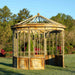 Aged Metal Gazebo EDX90088J - front view