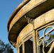 Aged Metal Gazebo EDX90088C - detail close-up