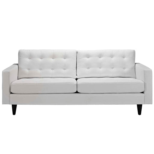 Empress Bonded Leather Sofa - alternate view