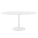Modway Furniture Lippa 60" Round Wood Top Dining Table Default Title EEI-1120-WHI
