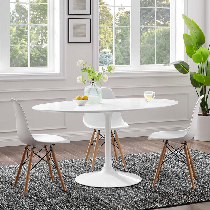 Lippa Oval Wood Dining Table