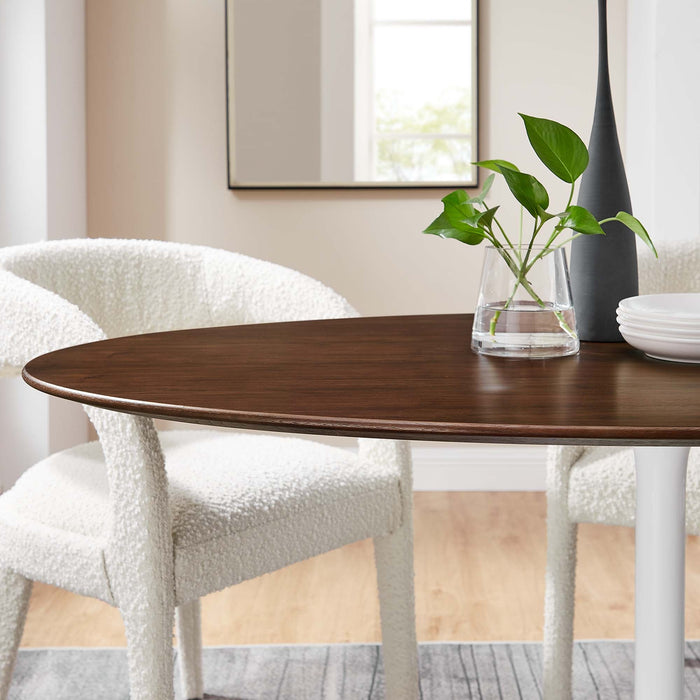 Lippa Oval Wood Dining Table