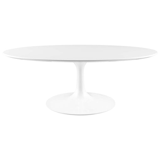 Modway Lippa Oval Wood Coffee Table Living Room Furniture - View 42