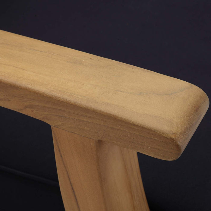 Marina Teak Wood Outdoor Loveseat - view 16