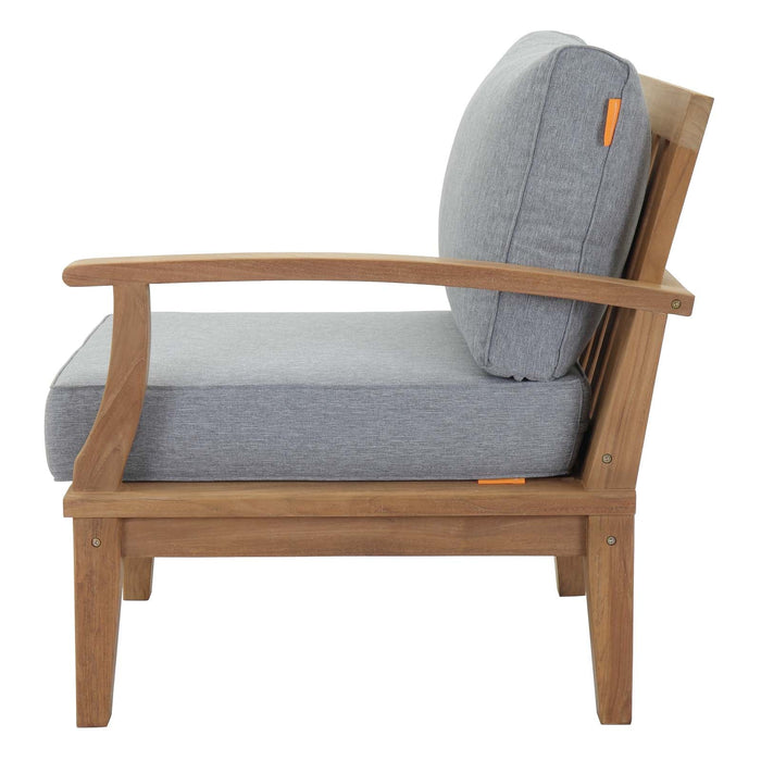 Marina Outdoor Patio Teak Right-Facing Sofa - view 21