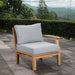 Marina Outdoor Patio Teak Right-Facing Sofa - view 15