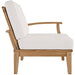 Marina Outdoor Patio Teak Right-Facing Sofa - view 13