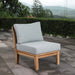 Marina Armless Outdoor Patio Teak Sofa - Modway \outdoor\sofas & sectionals