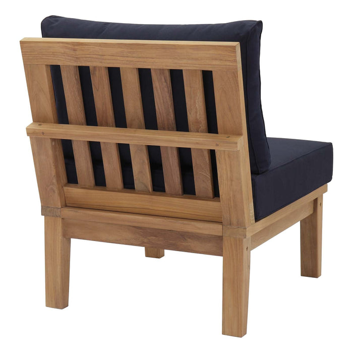 Marina Armless Outdoor Patio Teak Sofa - view 13