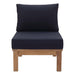 Marina Armless Outdoor Patio Teak Sofa - view 14