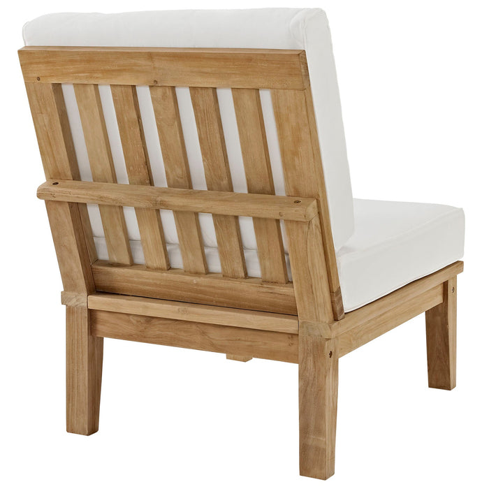 Marina Armless Outdoor Patio Teak Sofa - view 18