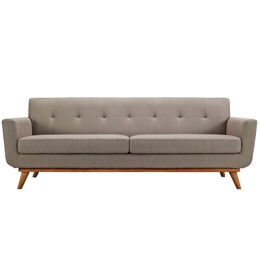 Engage Upholstered Fabric Sofa Teal EEI-1180-TEA