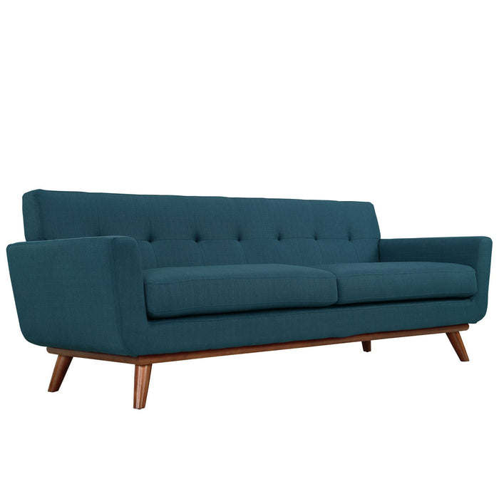 Engage Sofa and Armchairs Set - Stylish, Comfortable Seating with Tufted Design and Solid Wood Legs