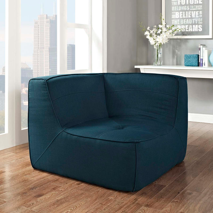 Align Upholstered Fabric Corner Sofa - Modway \living\sectionals