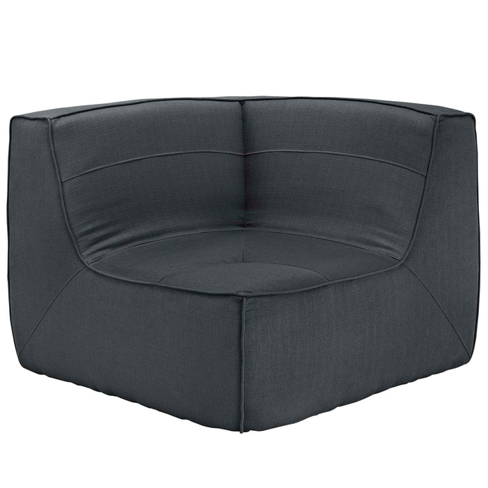 Align Upholstered Fabric Corner Sofa - view 6