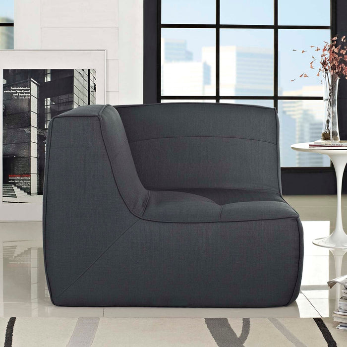 Align Upholstered Fabric Corner Sofa - view 5