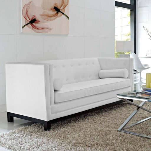 Imperial Bonded Leather Sofa - Modway \living\sofas