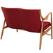 Makeshift Upholstered Fabric Loveseat - view 14