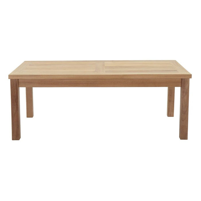 Marina 4 Piece Outdoor Patio Teak Set by Modway - alternate view