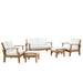 Marina 5 Piece Outdoor Patio Teak Set by Modway - view 18