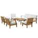 Marina 8 Piece Outdoor Patio Teak Set by Modway - view 24