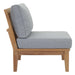 Marina 7 Piece Outdoor Patio Teak Set by Modway - lifestyle in-use