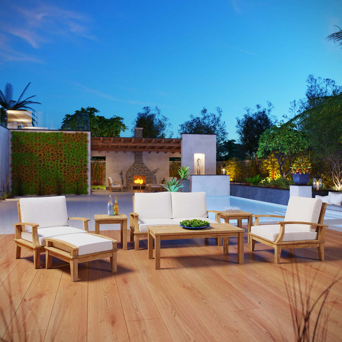 Marina 7 Piece Outdoor Patio Teak Set by Modway - view 19