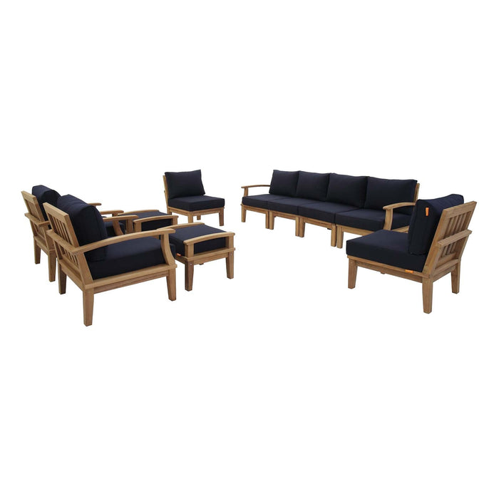 Marina 10 Piece Outdoor Patio Teak Set by Modway - accessory view