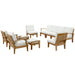 Marina 10 Piece Outdoor Patio Teak Set by Modway - view 24